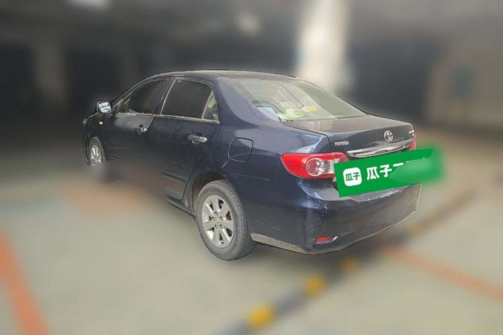 Used Toyota Corolla 2011 1.6L Manual GL Rear Left 45 Deg