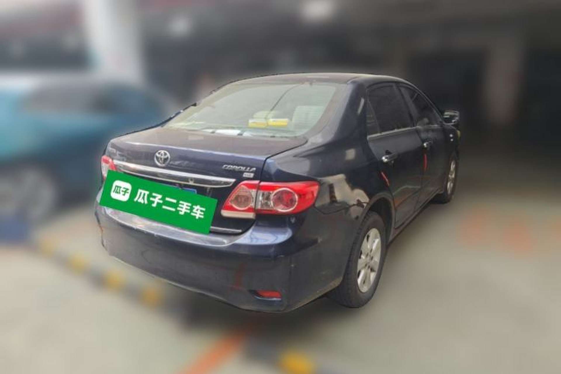 Used Toyota Corolla 2011 1.6L Manual GL Rear Right 45 Deg