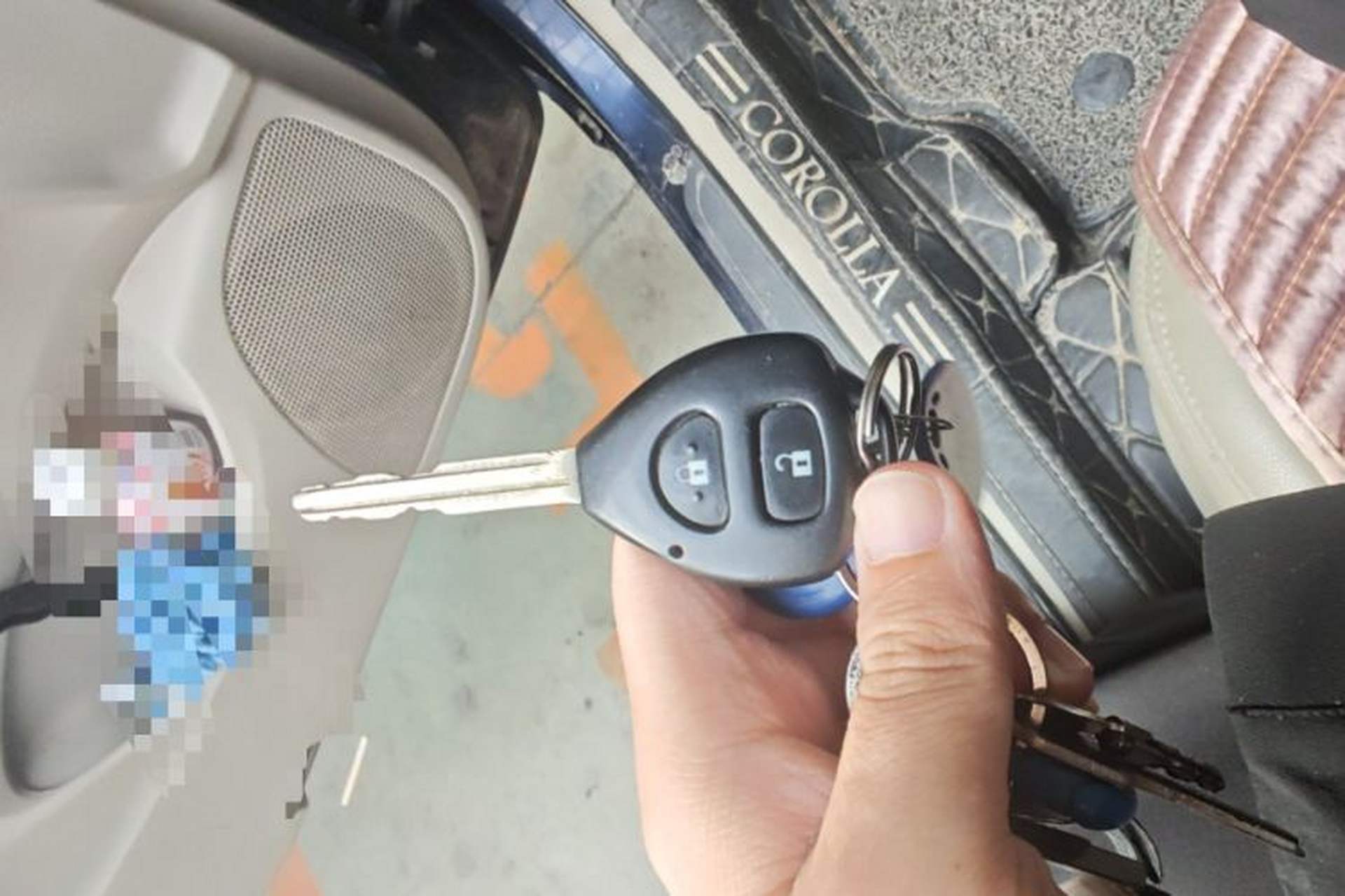 Used Toyota Corolla 2011 1.6L Manual GL Vehicle Key