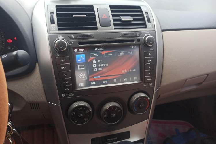 Used Toyota Corolla 2011 1.6L Automatic GL Audio And AC Panel