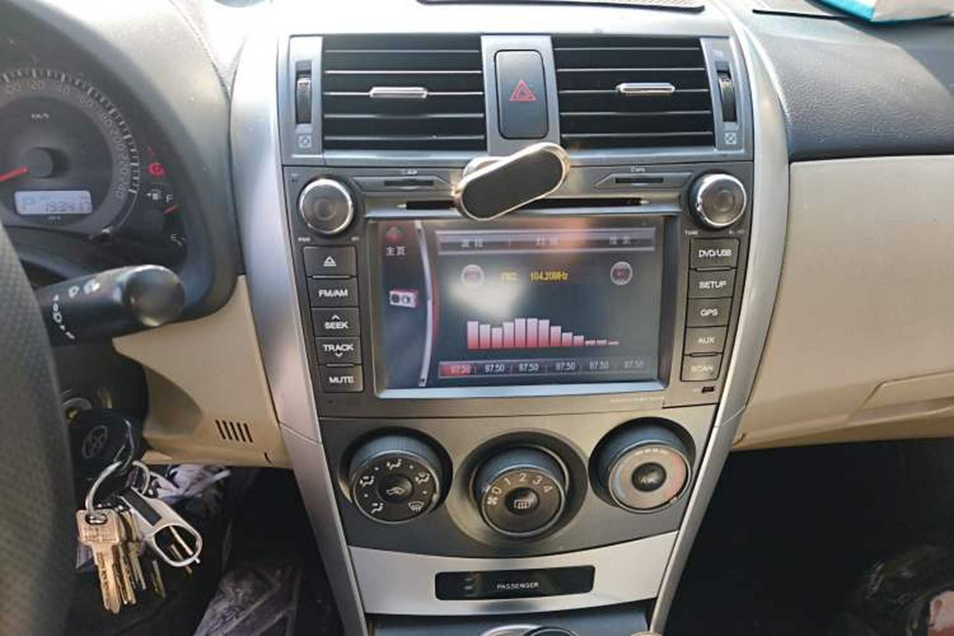 Used Toyota Corolla 2011 1.6L Automatic GL Audio And AC Panel