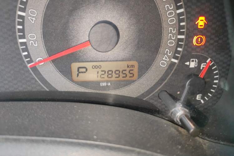 Used Toyota Corolla 2011 1.6L Automatic GL Odometer Close Up