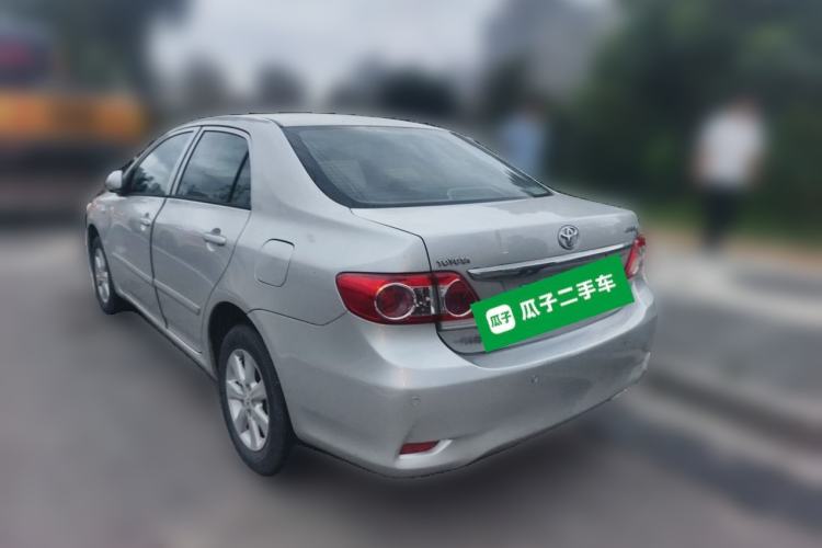 Used Toyota Corolla 2011 1.6L Manual GL Sunroof Edition Rear Left 45 Deg