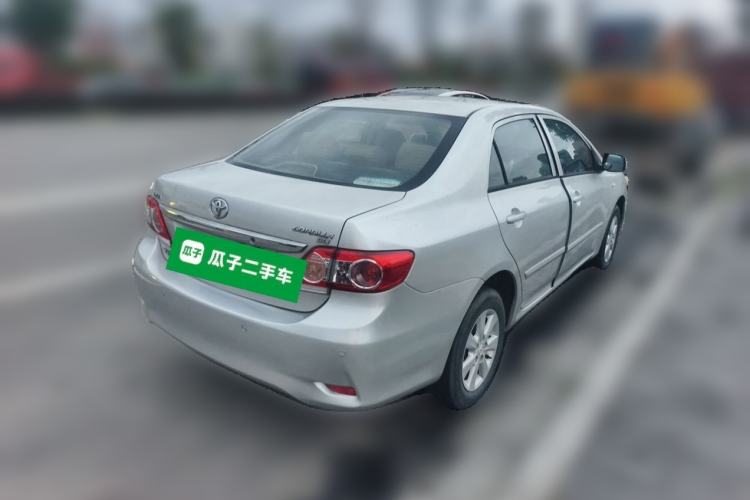 Used Toyota Corolla 2011 1.6L Manual GL Sunroof Edition Rear Right 45 Deg
