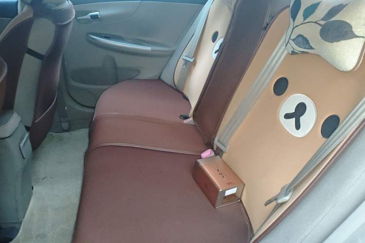 Used Toyota Corolla 2011 1.8L CVT GL-i Left Rear Seat