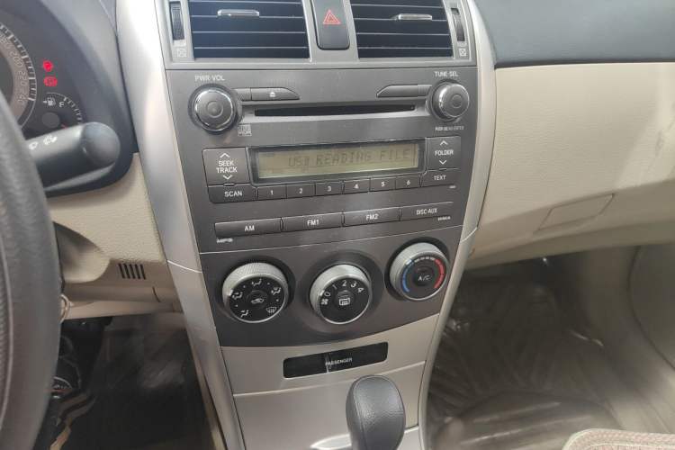 Used Toyota Corolla 2011 1.6L Automatic GL Audio And AC Panel