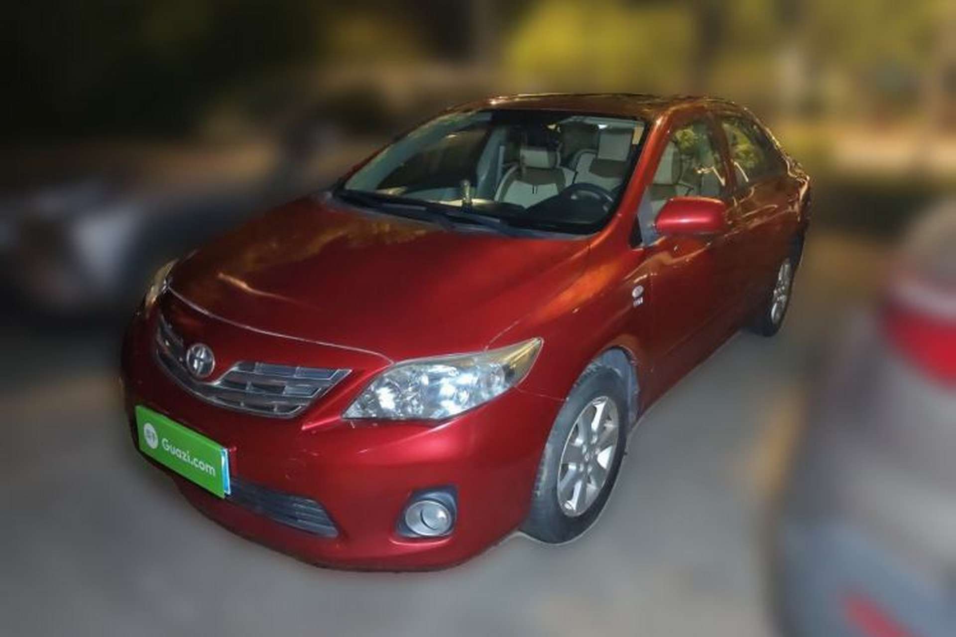 Used Toyota Corolla 2011 1.6L Automatic GL Sunroof Version Front Left 45 Deg