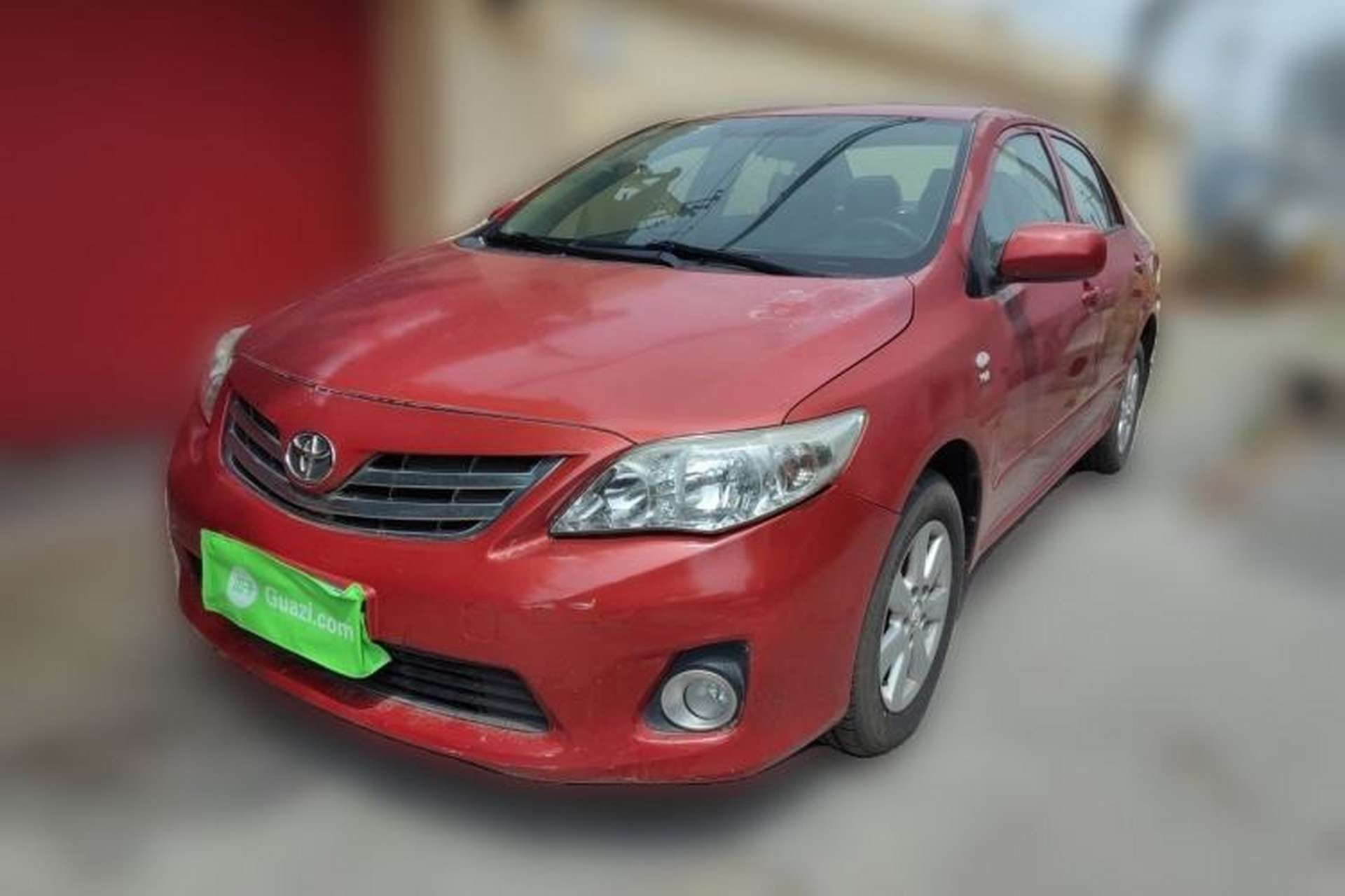 Used Toyota Corolla 2011 1.6L Automatic GL Sunroof Version Front Left 45 Deg