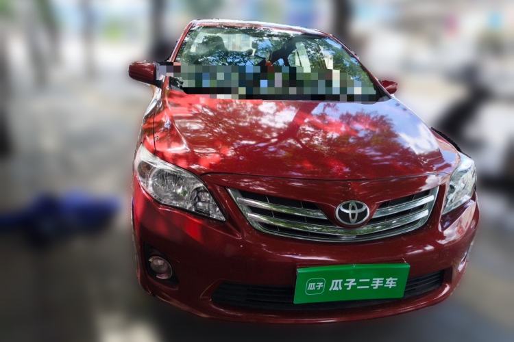 Used Toyota Corolla 2011 1.6L Automatic GL Sunroof Version Front Right 45 Deg