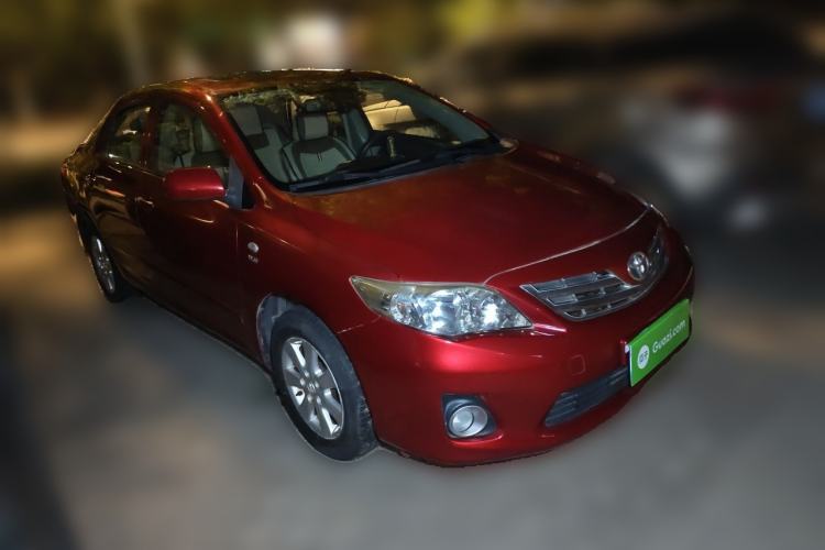 Used Toyota Corolla 2011 1.6L Automatic GL Sunroof Version Front Right 45 Deg