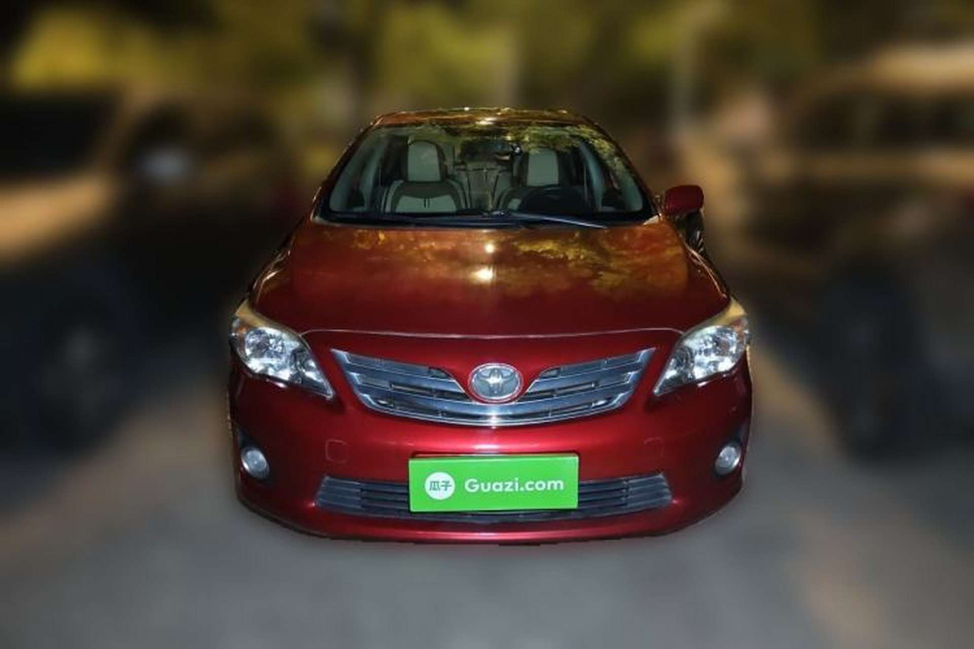 Used Toyota Corolla 2011 1.6L Automatic GL Sunroof Version Front