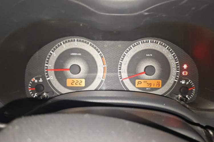 Used Toyota Corolla 2011 1.6L Automatic GL Sunroof Version Instrument Cluster