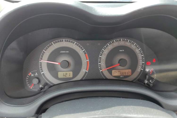 Used Toyota Corolla 2011 1.6L Automatic GL Sunroof Version Instrument Cluster