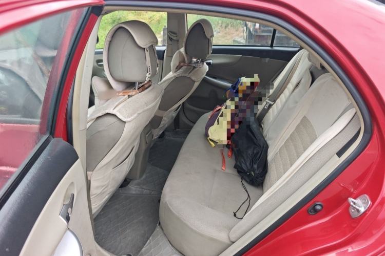 Used Toyota Corolla 2011 1.8L CVT GL-i Left Rear Seat