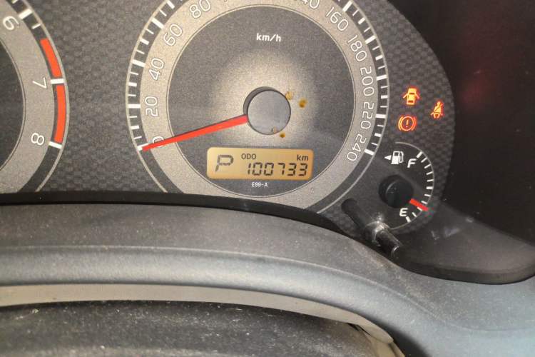 Used Toyota Corolla 2011 1.6L Automatic GL Odometer Close Up