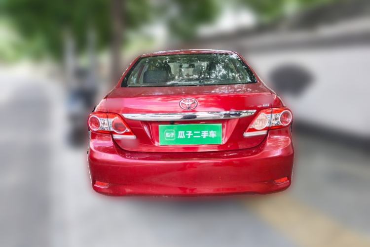 Used Toyota Corolla 2011 1.6L Automatic GL Sunroof Version Rear