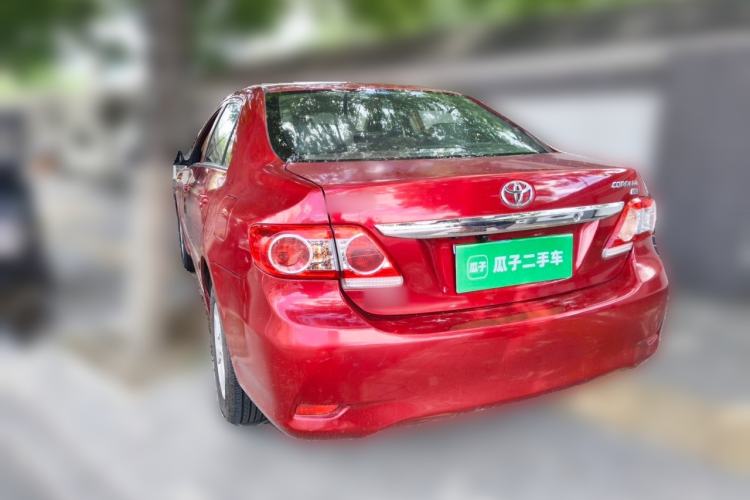 Used Toyota Corolla 2011 1.6L Automatic GL Sunroof Version Rear Left 45 Deg