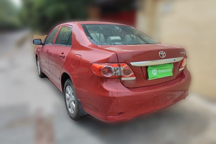 Used Toyota Corolla 2011 1.6L Automatic GL Sunroof Version Rear Left 45 Deg