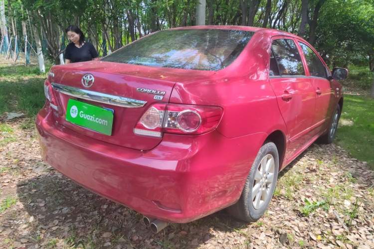 Used Toyota Corolla 2011 1.6L Manual GL Rear Right 45 Deg