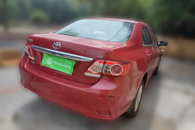 Used Toyota Corolla 2011 1.6L Automatic GL Sunroof Version Rear Right 45 Deg