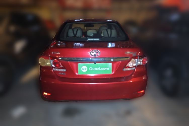 Used Toyota Corolla 2011 1.6L Automatic GL Sunroof Version Rear