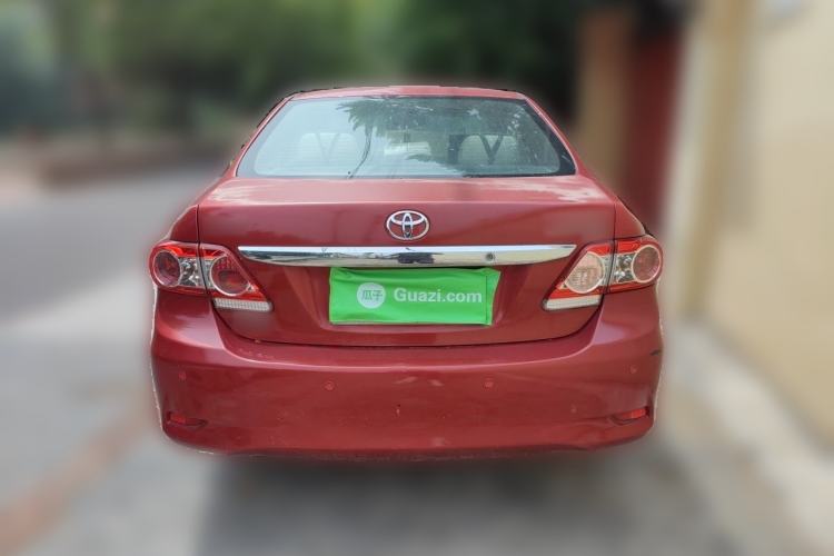 Used Toyota Corolla 2011 1.6L Automatic GL Sunroof Version Rear
