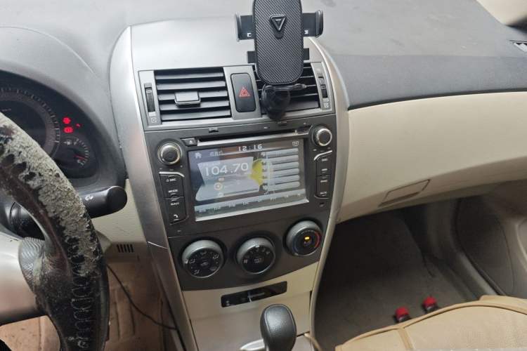 Used Toyota Corolla 2011 1.6L Automatic GL Audio And AC Panel
