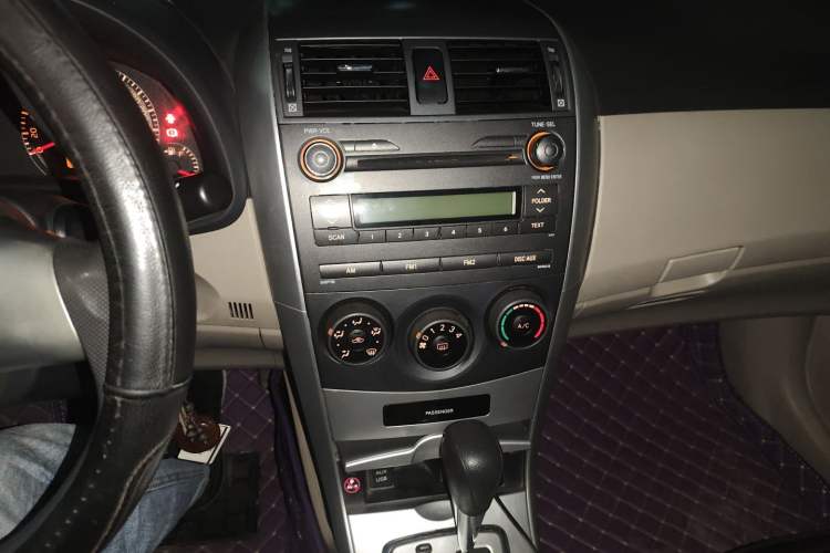 Used Toyota Corolla 2011 1.6L Automatic GL Audio And AC Panel