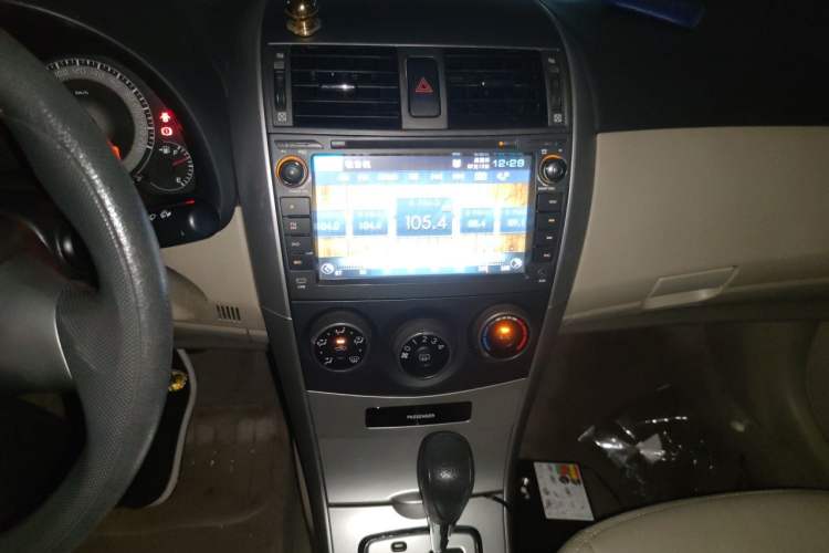 Used Toyota Corolla 2011 1.6L Automatic GL Audio And AC Panel