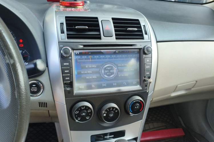 Used Toyota Corolla 2011 1.6L Automatic GL Audio And AC Panel