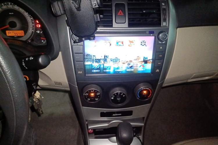 Used Toyota Corolla 2011 1.6L Automatic GL Audio And AC Panel