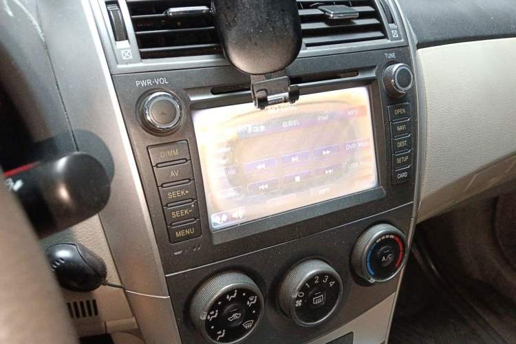 Used Toyota Corolla 2011 1.6L Automatic GL Audio And AC Panel