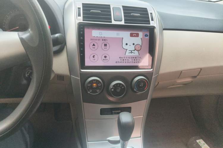 Used Toyota Corolla 2011 1.6L Automatic GL Audio And AC Panel