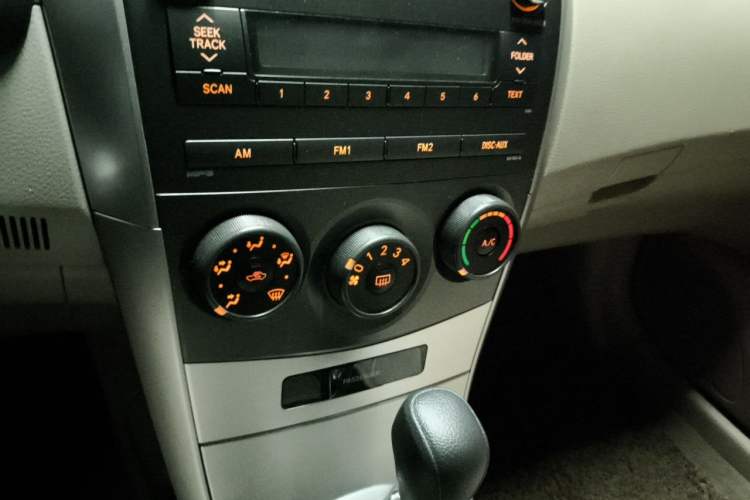 Used Toyota Corolla 2011 1.6L Automatic GL Audio And AC Panel