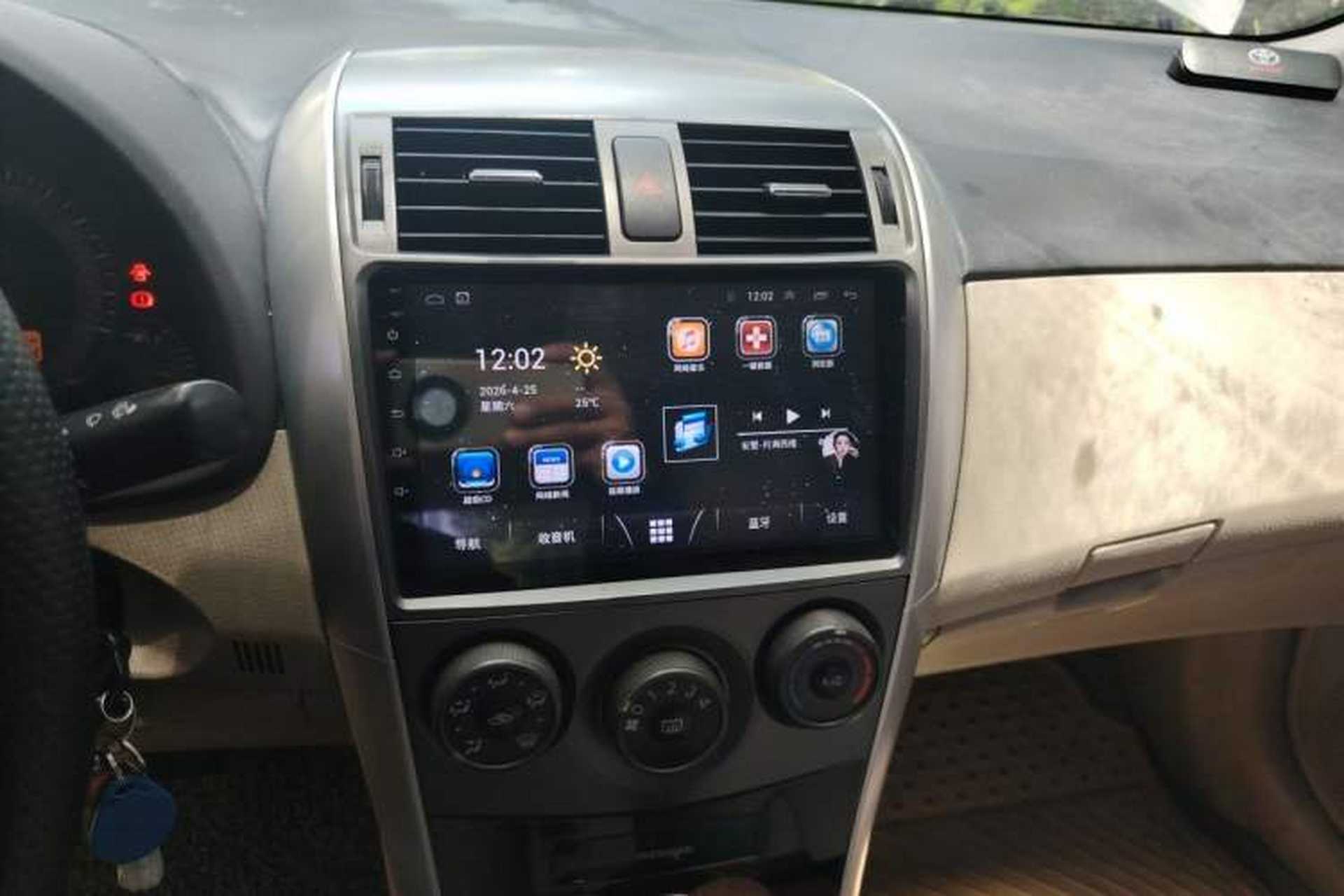 Used Toyota Corolla 2011 1.6L Automatic GL Audio And AC Panel