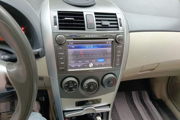 Used Toyota Corolla 2011 1.6L Manual GL Audio And AC Panel