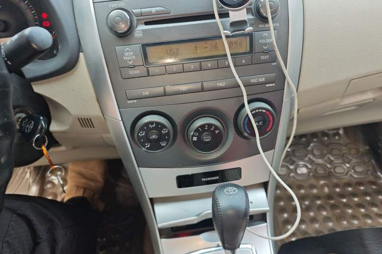 Used Toyota Corolla 2011 1.6L Automatic GL Audio And AC Panel