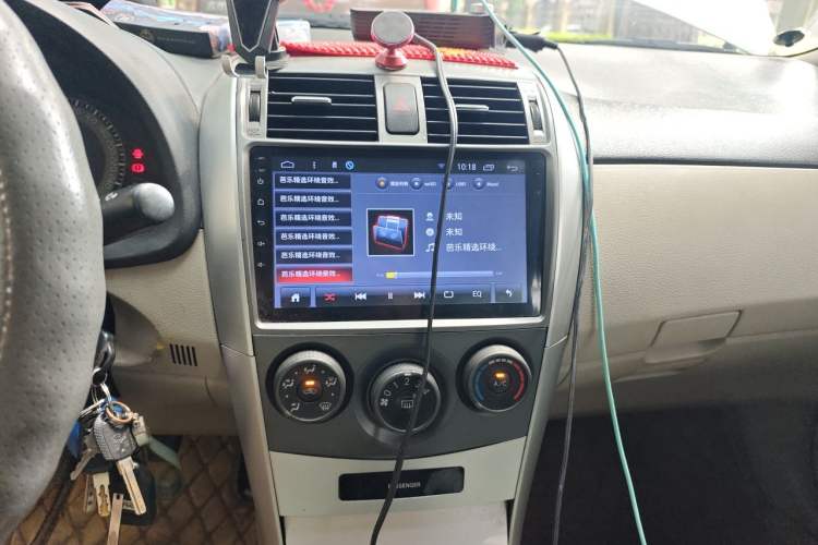 Used Toyota Corolla 2011 Commemorative Edition 1.6L Manual GL Audio And AC Panel