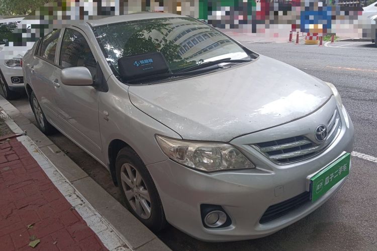 Used Toyota Corolla 2011 1.6L Automatic GL Sunroof Version Front Right 45 Deg