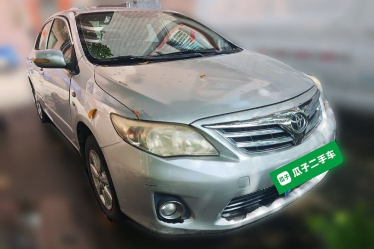 Used Toyota Corolla 2011 1.6L Manual GL Front Right 45 Deg
