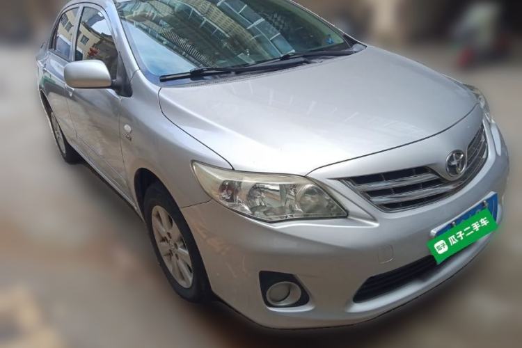 Used Toyota Corolla 2011 Commemorative Edition 1.6L Manual GL Front Right 45 Deg