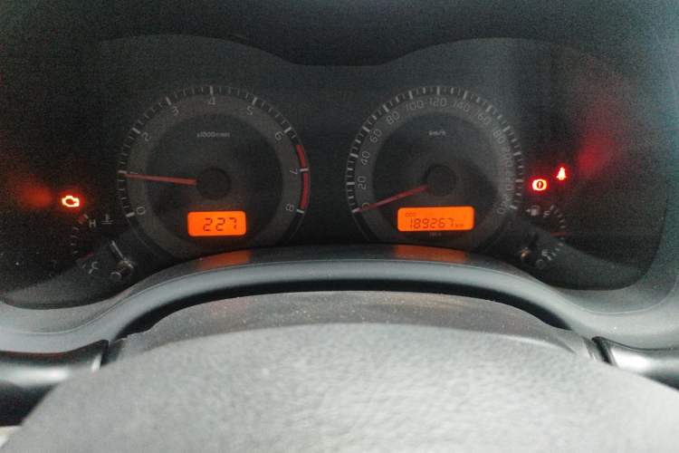 Used Toyota Corolla 2011 Commemorative Edition 1.6L Manual GL Instrument Cluster