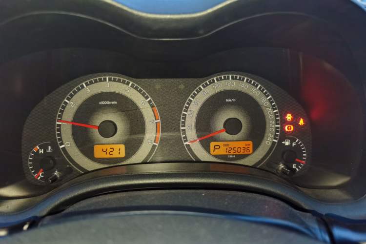 Used Toyota Corolla 2011 1.6L Automatic GL Sunroof Version Instrument Cluster