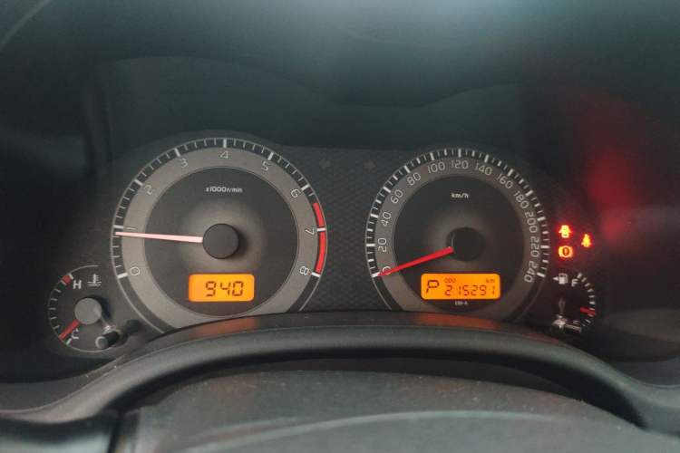 Used Toyota Corolla 2011 Edition Commemorative 1.6L Automatic GL Instrument Cluster