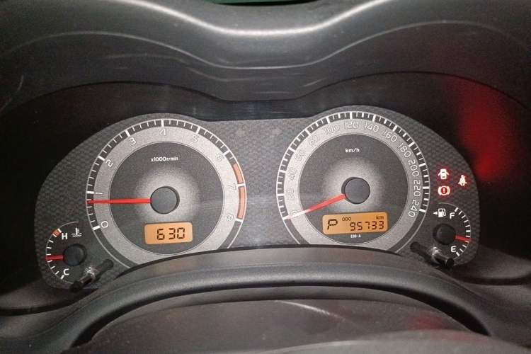 Used Toyota Corolla 2011 1.6L Automatic GL Instrument Cluster