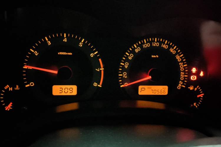 Used Toyota Corolla 2011 1.6L Automatic GL Instrument Cluster