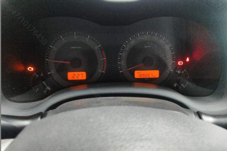 Used Toyota Corolla 2011 Commemorative Edition 1.6L Manual GL Instrument Cluster