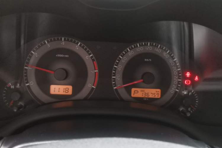 Used Toyota Corolla 2011 1.6L Automatic GL Instrument Cluster