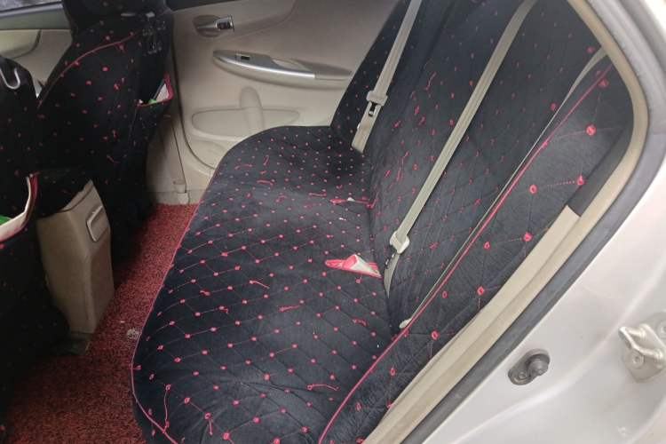 Used Toyota Corolla 2011 1.6L Automatic GL Sunroof Version Left Rear Seat