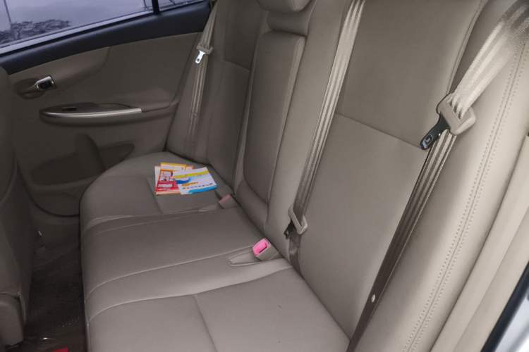 Used Toyota Corolla 2011 1.8L CVT GL-i Left Rear Seat
